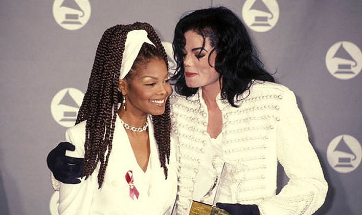 Micheal Jackson & sister Janet