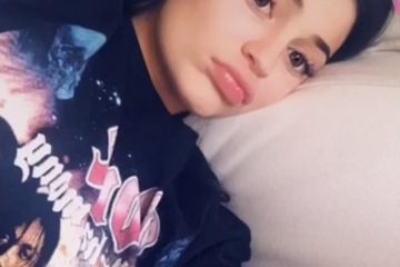 Kylie Jenner goofs around with ‘wife’ Jordyn Woods on Snapchat.