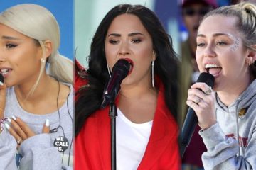 Ariana Grande, Demi Lovato & Miley Cyrus Perform at March for Our Lives Rally