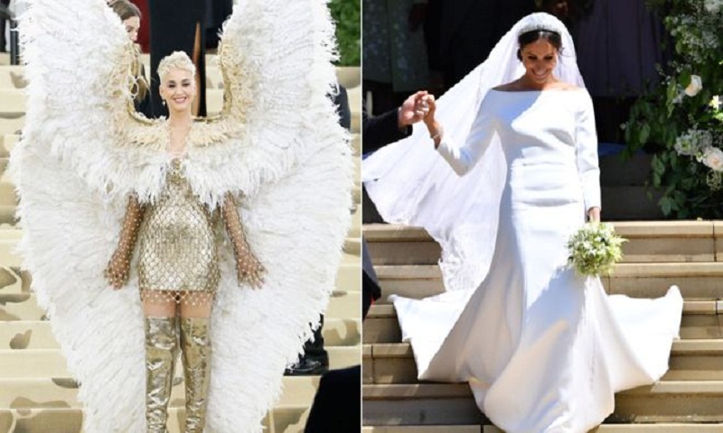 Katy Perry SLAMS Meghan Markle's Wedding Dress | The Ultimate Source