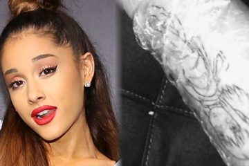 Fans unhappy with Ariana Grande for massive Tattoo on Her Arm