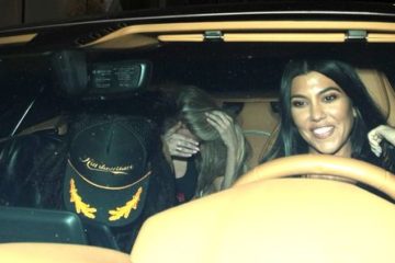 Kourtney Kardashian can’t stop smiling as she steps out with rumoured 20-year-old boyfriend Luka Sabbat