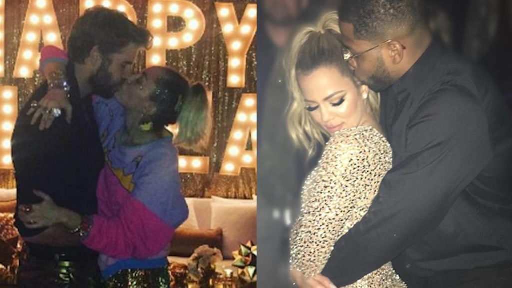 7 of the cutest Celebrity New Year’s Eve Kisses