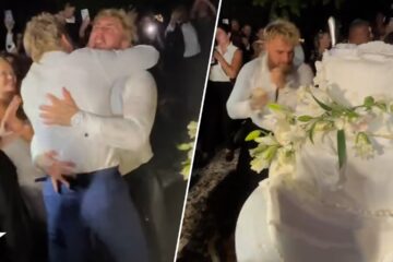 Jake Paul Destroys Brother Logan Paul’s Wedding Cake In VIRAL Video
