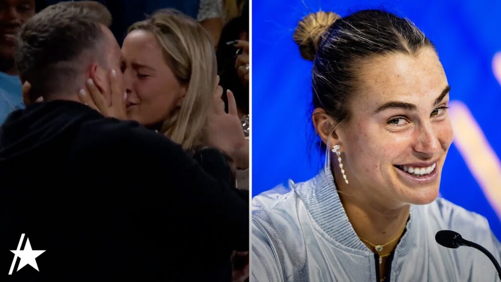 Tennis Star Aryna Sabalenka REACTS to US Open Proposal Mid-Match
