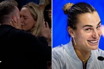 Tennis Star Aryna Sabalenka REACTS to US Open Proposal Mid-Match