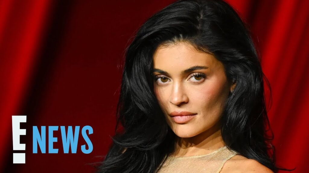 Kylie Jenner Shows Off Natural Curly Hair in Rare Photo