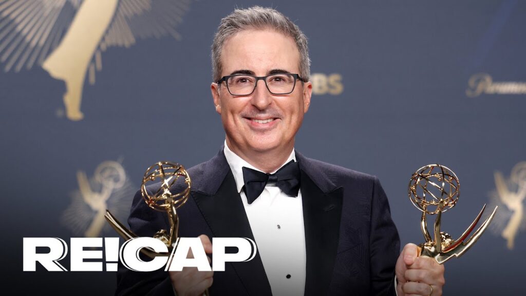 What John Oliver Said That Got Bleeped During Emmys 2025 | E! News