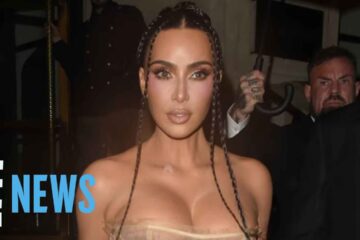 Kim Kardashian Wears Sheer Corset After 45th Birthday Party | E! News