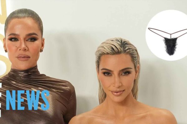 Khloe Kardashian Reacts to Kim Kardashian’s SKIMS Pubic Hair Underwear