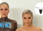 Khloe Kardashian Reacts to Kim Kardashian’s SKIMS Pubic Hair Underwear