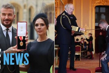 David Beckham Reacts to Receiving Knighthood From King Charles III