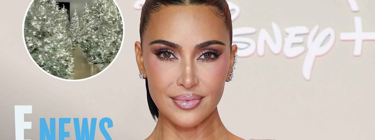 Kim Kardashian Unveils “Insane” Christmas Decorations